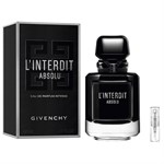 Givenchy L'Interdit Absolu - Eau de Parfum Intense - Geurmonster - 2 ml