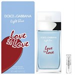 Dolce & Gabbana Light Blue Love Is Love For Women - Eau de Toilette - Geurmonster - 2 ml