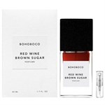 Bohoboco Red Wine Brown Sugar - Parfum - Geurmonster - 2 ml