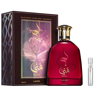 Lattafa Muna - Eau De Parfum - Geurmonster - 5 ml