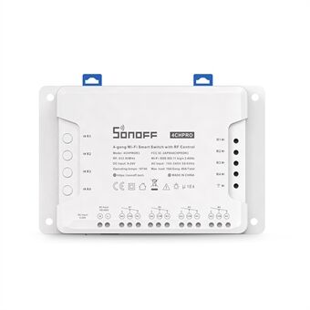 SONOFF 4CH Pro Rev3 Gang 4-kanaals Wifi Smart Switch Afstandsbediening Wifi Lights Switch: