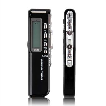 R10 8GB USB LCD-monitor Digitale audio Spraakrecorder Dictafoon MP3-speler