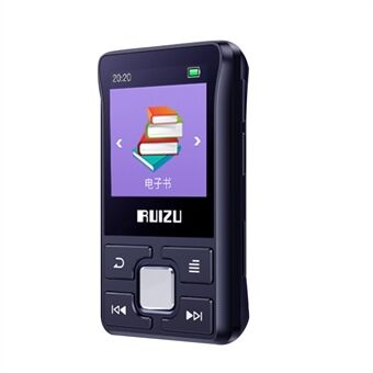 RUIZU X55 1,5-inch scherm BT MP3 draagbare muziekvideospeler met luidspreker FM-radio-opname