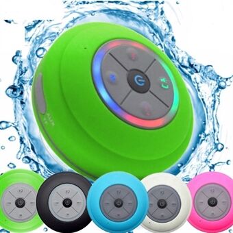 Mini Bluetooth draagbare waterdichte draadloze handsfree-luidsprekers met LED-lichtsubwoofer