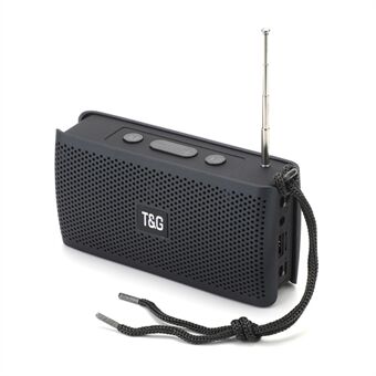 T&G TG282 Bluetooth draadloze luidspreker met zaklamp Muziekspeler Ondersteunt TF / FM / 3,5 mm AUX / U-schijf