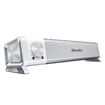 BLUEDIO LS Bluetooth 5.0 USB Computer Desktop-luidspreker Analoge 7.1-kanaals HiFi-subwoofer met microfoon