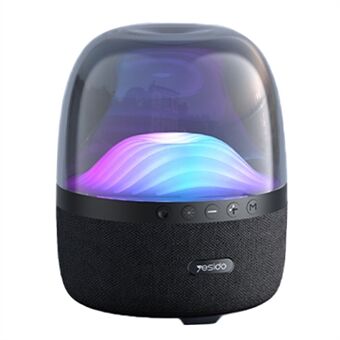YESIDO YSW08 LED Licht RGB Draagbare Bluetooth Speaker Nachtlampje Kleurverandering Ondersteuning TF Card Home Office Party Decoratie: