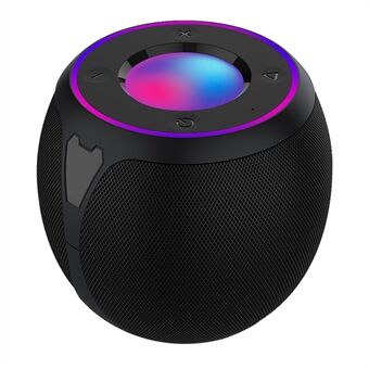 CYBORIS T202 RGB-ademhalingslicht Smart draadloze Bluetooth-luidspreker AI Spraakbesturing Draagbare thuis TWS-subwoofer
