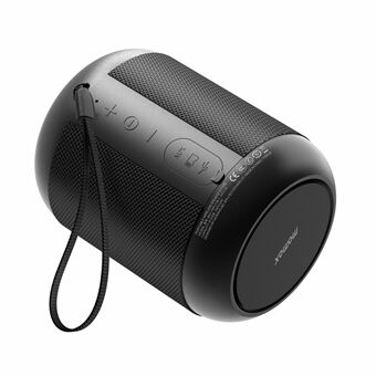 Outdoor INTUNE Draagbare Mini Bluetooth-luidspreker RGB-licht TWS Draadloze waterdichte buitenmuzieksubwoofer