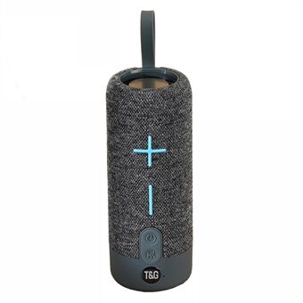 T&G TG619 Stof Draagbare Luidspreker Bluetooth TWS Draadloze Bas Subwoofer Waterdichte Outdoor Luidspreker Boombox (CE-gecertificeerd)