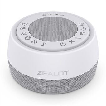 ZEALOT Z5 draagbare draadloze Bluetooth-luidspreker Witte ruis Slaapluidspreker met nachtlampje, ondersteuning voor TF-kaart / spraakoproep