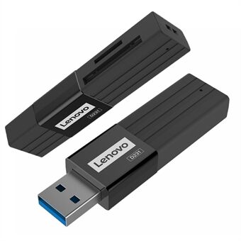 LENOVO D231 draagbare USB 3.0 2-in-1 hoge snelheid 5 Gbps TF-geheugenkaartlezer