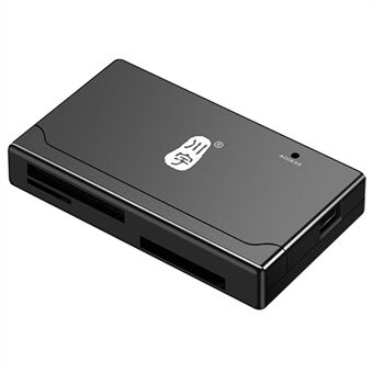 KAWAU C233 USB 2.0 480Mbps High Speed Computer Geheugenkaartlezer voor SD / CF / TF / MS-kaartlezer