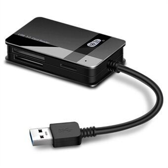 KAWAU C368 USB 3.0 5Gbps snelle geheugenkaartlezer voor SD / CF / TF / MS-kaartlezer