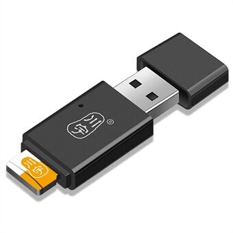 KAWAU C308 USB 3.0 5 Gbps hoge snelheid TF-kaartlezer Computer geheugenkaartlezer