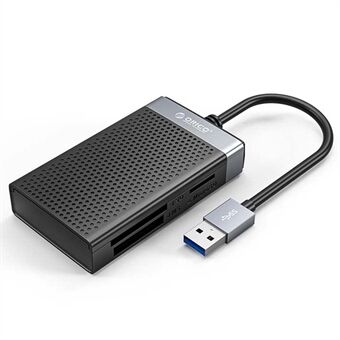 ORICO CL4T-A3-BK-BP 4-in-1 USB-A3.0-kaartlezer met TF / SD / CF / MS-poorten 5 Gbps Transmissiesnelheid Draagbare geheugenkaartlezer (gelijktijdig lezen)