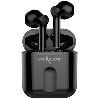 IJVERAAR T2 TWS Bluetooth 5.0 oortelefoon Stereo oortelefoon met oplaaddoos voor microfoon