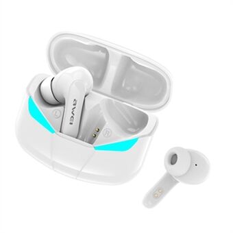 AWEI T35 HiFi TWS Bluetooth ENC Oortelefoon Draadloze Sport Game Muziek Touch Waterdichte AAC Stereo Headset met Microfoon