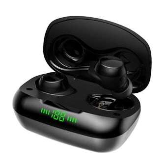 TWS-24 Bluetooth draadloze koptelefoon Touch Control In-ear koptelefoon met LED-batterijweergave