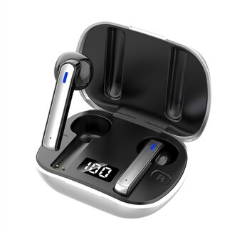 BQ-01 TWS draadloze headset Bluetooth 5.0 in-ear oortelefoon Zweetbestendige sporthoofdtelefoon met digitaal LED-scherm