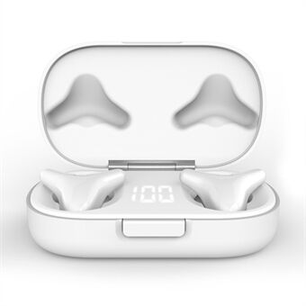 G4 TWS draadloze hoofdtelefoon Bluetooth-koptelefoon met diepe bas Hoofdtelefoon IPX5 waterdichte sportheadset met oplaadetui