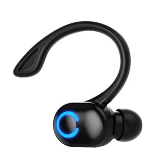 W6 Oorhaak Headset Waterdichte TWS Draadloze Bluetooth-sportoortelefoon met oplaadkabel