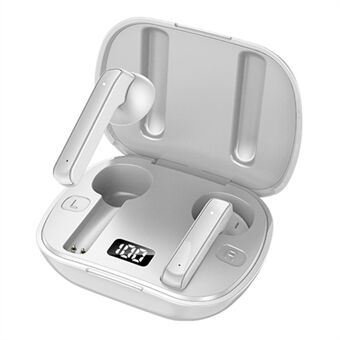 D9 TWS Bluetooth-oordopjes IPX5 Waterdichte in-ear-koptelefoon Sport-koptelefoon met digitaal LED-display