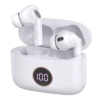 M10 TWS Draadloze Bluetooth-koptelefoon ANC Ruisonderdrukking Digitaal display Mini-oortelefoon voor stereomuziek