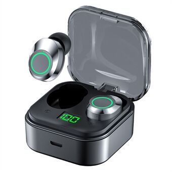 Ydmini draadloze Bluetooth-headset TWS in-ear oordopjes Breathing Light sporthoofdtelefoon met digitaal display