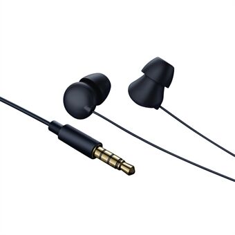XUNDD XDHE-015 3,5 mm bedrade oortelefoon Anti-geluid Ultrazachte siliconen oordopjes Slaapkoptelefoon
