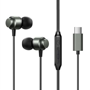 JOYROOM EC06 metalen oortelefoon met microfoon HiFi-geluid Type-C bedrade oortelefoon