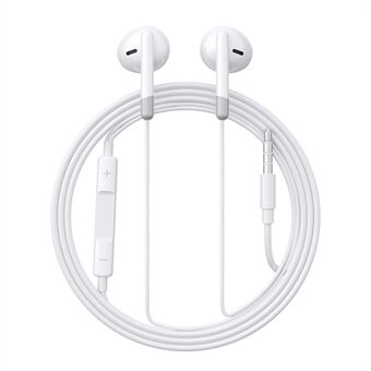 JOYROOM EW01 Half-in-ear oortelefoon met 3,5 mm stekker en bedrade HD-microfoon
