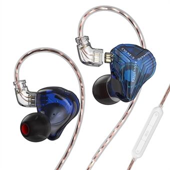 CVJ KE-S Bedrade in-ear hoofdtelefoon Zware bas Stereo oordopjes 3,5 mm jack gaming-headset met microfoon