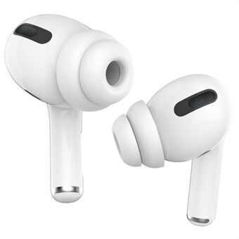 AHASTYLE PT99-2 2 paar siliconen oortelefoondop voor AirPods Pro, zachte comfortabele vervanging van oordopjes, maat: L