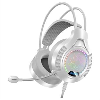 YINDAIO Q7 Deep Bass DTS 7.1 Surrounded Sound Kleurrijke licht bedrade gaming-hoofdtelefoon met microfoon