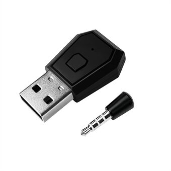 USB 2.0-hoofdtelefoonmicrofoon Bluetooth 4.0-dongle met 3,5 mm-adapter voor PS4