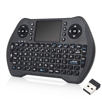 MT10 Backlight Keyboard USB 2.4G Air Mouse draadloos toetsenbord met touchpad voor Smart TV, Windows, Notebook