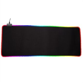 LED kleurrijke lichtgevende toetsenbord pad RGB muismat Muismat
