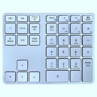 MC-308DM Bluetooth/2.4G Draadloos Mini Numeriek Toetsenbord 35 Toetsen Computer Laptop Toetsenbord