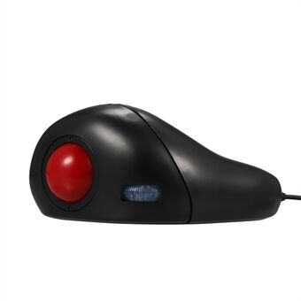 Ergonomisch bedrade trackball-muis 4 instelbare DPI-niveaus Hoge Precision optische mini-handmuis voor Win7 / 8 / ME / XP / NT PC