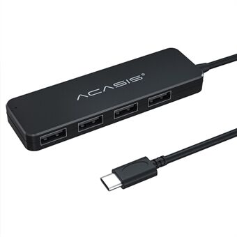 ACASIS AC2-L42 0.2m Type-C naar 4 USB2.0 Hub Adapter Multi-Port USB-C Hub Draagbare Type-C Splitter Converter 480 Mbps Gegevensoverdracht