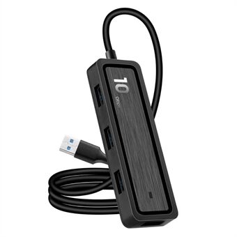 USB 3.0 HUB-uitbreiding met 4xUSB 3.2 + 2x kaartlezersleuven voor SD- en TF-kaartondersteuning 10 Gbps snelle gegevensoverdracht