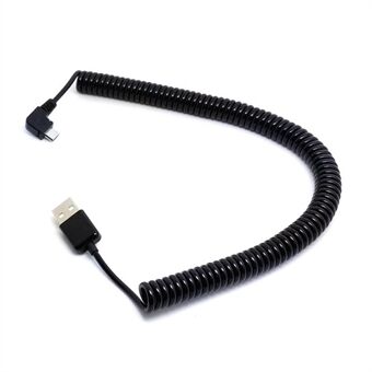 3M haakse USB 2.0 male naar micro-USB-poortkabel voor tablet-pc en mobiele telefoon