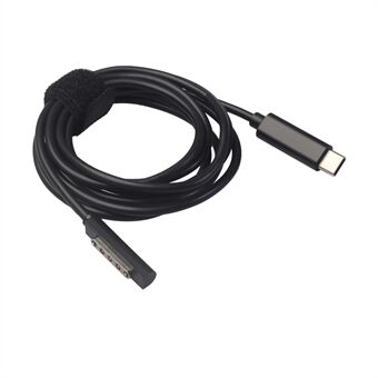 Type-C PD-kabel Voeding Oplader Adapterkabel voor Microsoft Surface Pro 1/2 / Surface RT