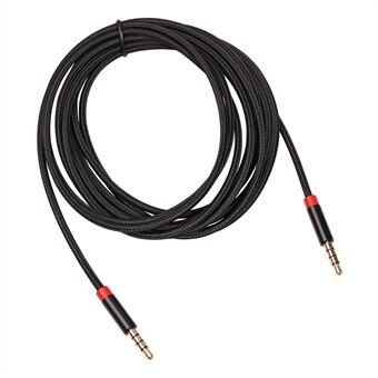 3,0 M 3,5 mm man-naar-man 4-draads extra stereo aux-kabel