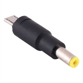 10 stuks gelijkstroomstekker 5,5 x 1,7 mm mannelijk naar micro-USB mannelijke adapter