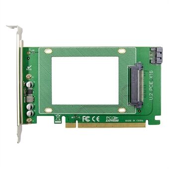 PCI-E 3.0 X16 U.2 SFF8639 Solid State Drive-uitbreidingskaart 2,5-inch SSD-conversiekaart NVMe
