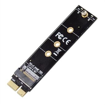 PCI-E 3.0 X1 NVME-conversiekaart Ingebouwde SSD Solid State Drive-uitbreidingskaartadapter