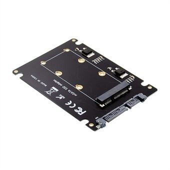 2,5 inch SSD-kaart SATA naar mSATA SSD Solid State Drive-conversie-uitbreidingsadapterkaart