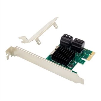 PCI-E 2.0 naar SATA 6G-adapter PCI Express ASM1061 4-poorts HDD-converterkaart Ingebouwde opstartmodus